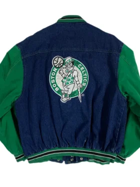 Boston Celtics Vintage Starter Jacket Back