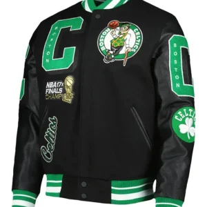 Boston Celtics Vintage Varsity Jacket