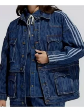 Bozoma Saint John Real Housewives of Beverly Hills Denim Jacket For Sale