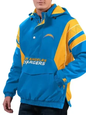 Brandt Los Angeles Chargers Pullover Jacket