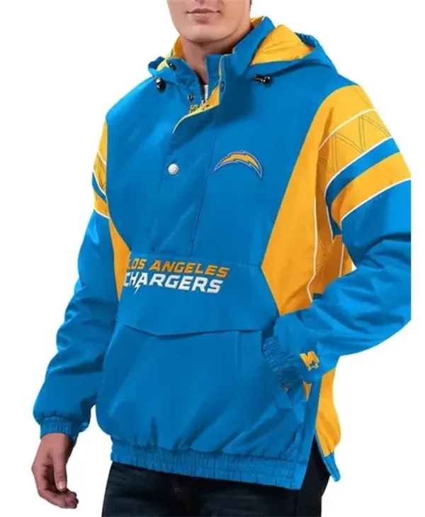 Brandt Los Angeles Chargers Pullover Jacket