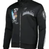 Brooklyn Nets Black Bomber Track Jacket