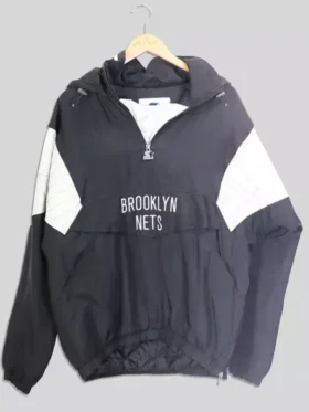 Brooklyn Nets Vintage Hoodie Jacket