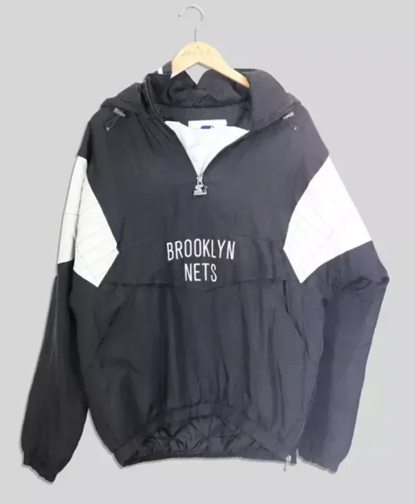 Brooklyn Nets Vintage Hoodie Jacket