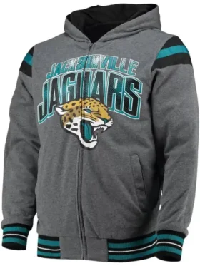 Buckridge Jacksonville Jaguars Grey Fleece Jacket