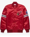 Buy Arizona Cardinals Red Vintage Bomber Jacket