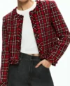 Buy Brenda Song Shifting Gears S01 Plaid Jacket