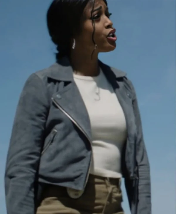 Buy Daphne High Potential Blue Jacket