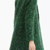 Buy Elizabeth Asher Chicago Med S10 Green Speckled Coat