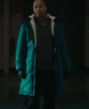 Buy Evangeline Navarro True Detective S04 Green Puffer Coat