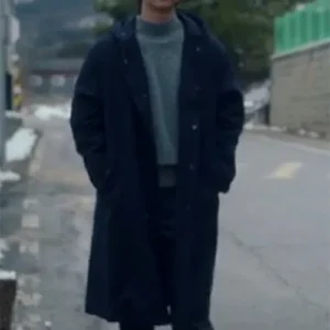 Buy Gong Yoo The Trunk S01 Blue Hooded Coat