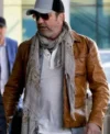 Buy In the Hand of Dante Gerard Butler Brown Leather Jacket