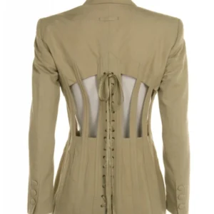 Buy Jade Chan Selling The City Cage Green Blazer