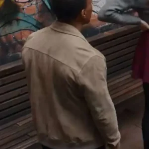 Buy Josh Buchanan Missing You Bomber Beige Jacket