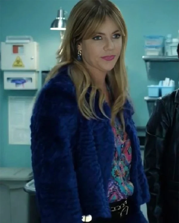 Buy Kaitlin Olson High Potential Blue Jacket