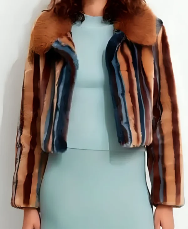 Buy Kaitlin Olson High Potential Striped Jacket