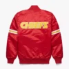 Buy Kansas City Chiefs Satin Varsity Jacket Street Wear Vintage Bomber Jacket