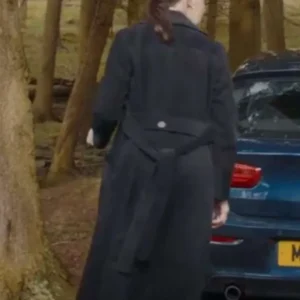 Buy Nia Emine Missing You Black Trench Coat