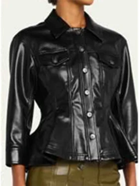 Buy Now Maxie Jones General Hospital Black Peplum Jacket