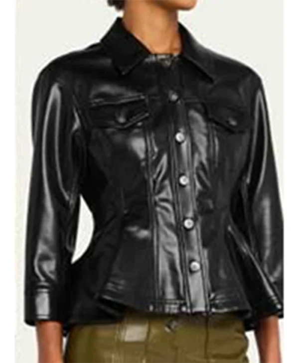 Buy Now Maxie Jones General Hospital Black Peplum Jacket