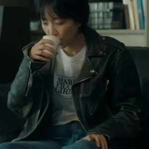Buy Si Jeong The Trunk Black Leather Jacket