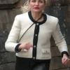 Cameron Diaz Back In Action White Jacket