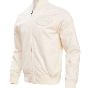 Cantu Cream San Francisco 49ers Satin Jacket