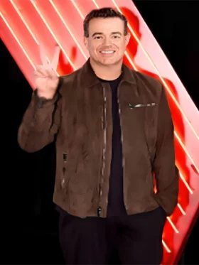 Carson Daly The Voice Brown Jacket