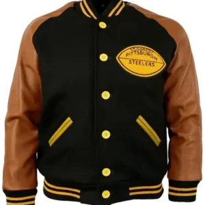 Chelsie Pittsburgh Steelers Wool Varsity Jacket