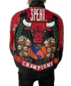 Chicago Bull Championship Leather Jacket