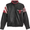 Chicago Bulls Leather Starter Jacket