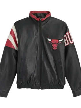 Chicago Bulls Leather Starter Jacket