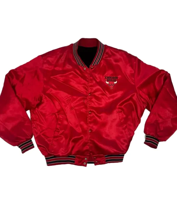 Chicago Bulls Red Bomber Jacket