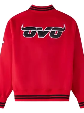 Chicago Bulls Red Varsity Jacket Sale