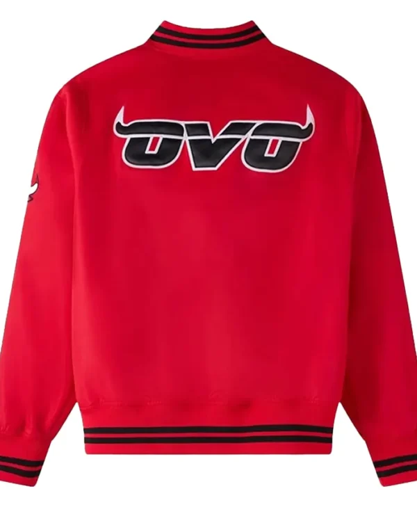 Chicago Bulls Red Varsity Jacket Sale