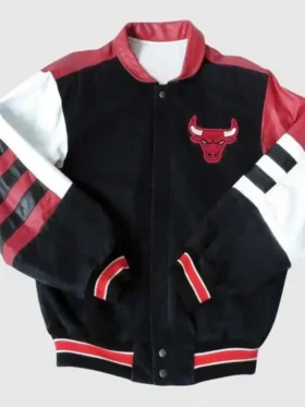 Chicago Bulls Vintage Leather Jacket