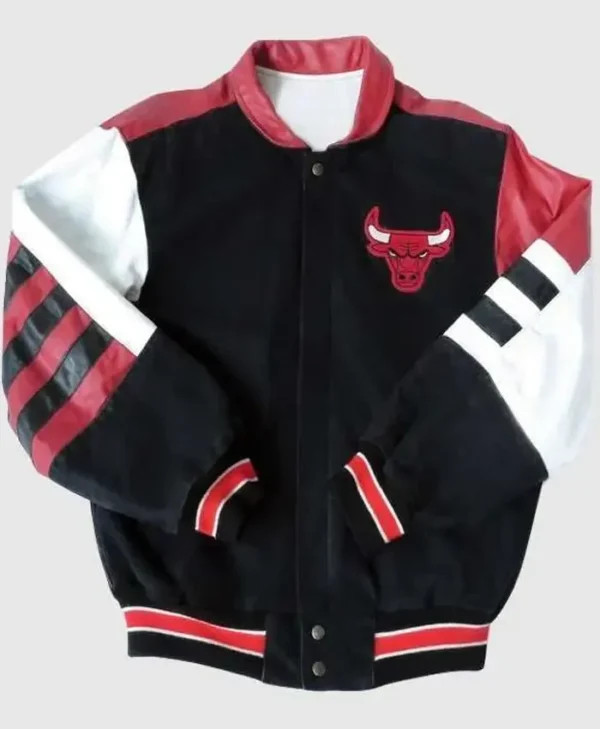 Chicago Bulls Vintage Leather Jacket