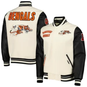 Cincinnati Bengals NFL Vintage Wool Varsity Jacket