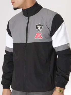 Clarissa Wintheiser Las Vegas Raiders Zip Track Jacket