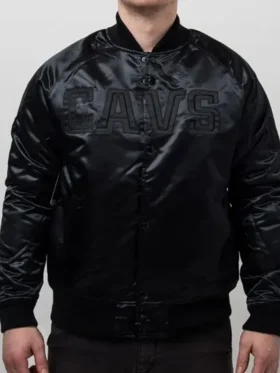 Cleveland Cavaliers Black Tonal Jacket