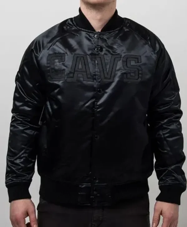 Cleveland Cavaliers Black Tonal Jacket