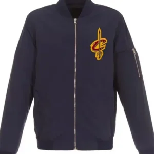 Cleveland Cavaliers Bomber Nylon Jacket Sale