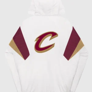 Cleveland Cavaliers Breakaway White Half Zip Jacket