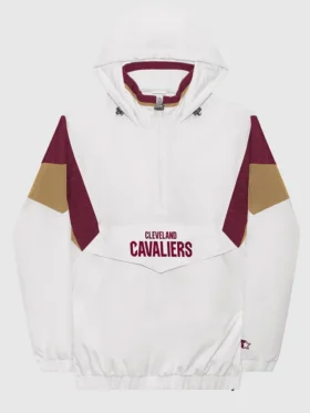 Cleveland Cavaliers Breakaway White Zip Jacket
