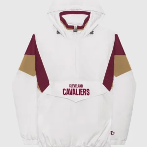 Cleveland Cavaliers Breakaway White Zip Jacket