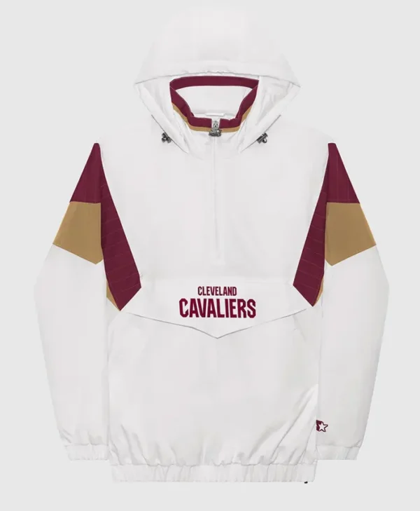 Cleveland Cavaliers Breakaway White Zip Jacket
