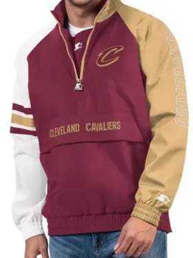Cleveland Cavaliers Elite Half Zip Pullover Jacket