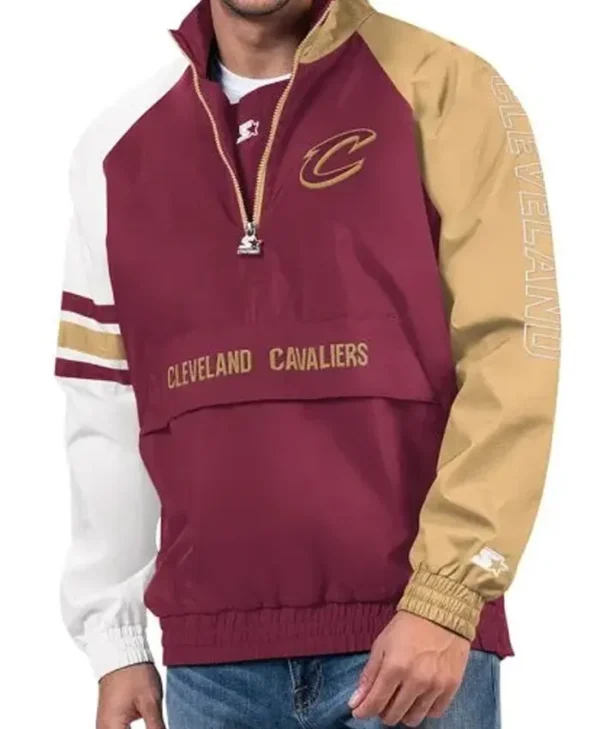 Cleveland Cavaliers Elite Half Zip Pullover Jacket
