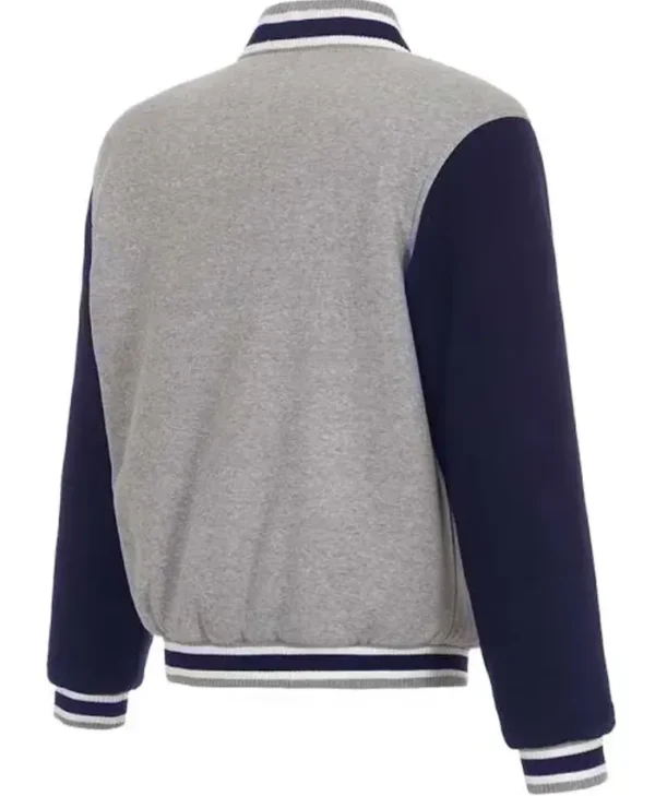 Cleveland Cavaliers Gray Blue Varsity Jacket