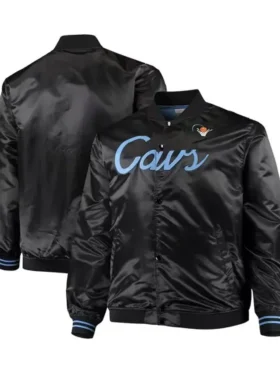 Cleveland Cavaliers Hardwood Classics Black Jacket
